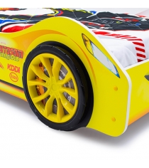 Пластиковые колеса Speedy желтый для кровати-машины...